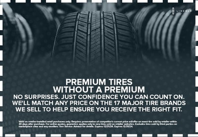 Premium Tire Price Match