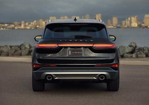 The rear lighting of the 2024 Lincoln Corsair® SUV spans the entire width of the vehicle. | Palmetto Lincoln in Charleston SC