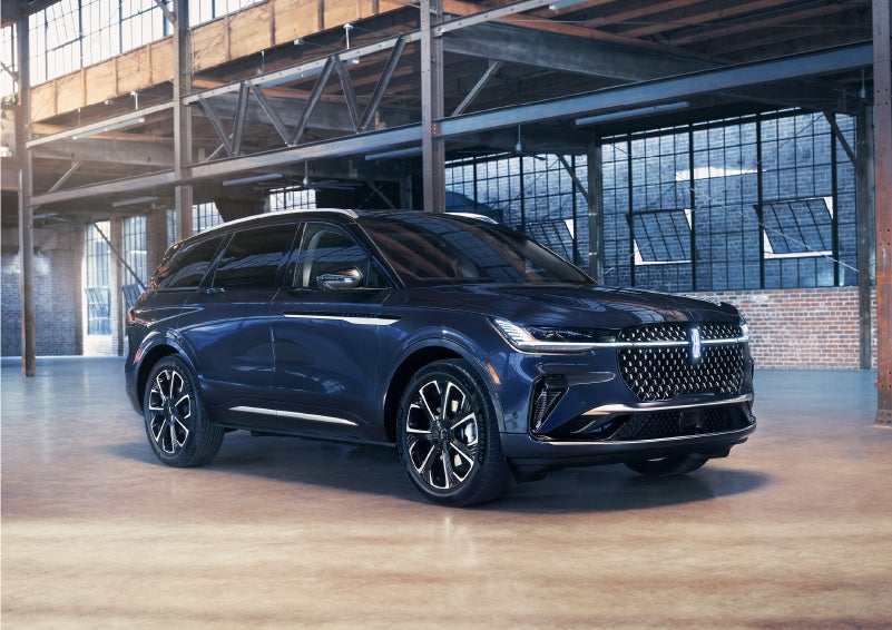 A 2024 Lincoln Nautilus® SUV is parked in an industrial space. | Palmetto Lincoln in Charleston SC